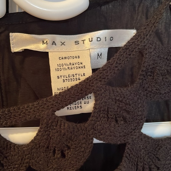 BN, Max Studio Black tunic - Picture 4 of 4